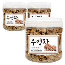 좋은아침 국산 볶은 우엉 500g 국내산 우엉차 100%, 3통