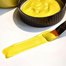 하이해일리 골드 펄 페인트 아크릴 물감 셀프 금색 실버 블루 대용량, 펄 옐로우, 300ml