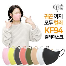 kf94 마스크 새부리형 대형 중형 소형 초소형 연예인 컬러 김희철 이비에마스크 50매, 진핑크, 중형(50매)