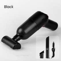 침구청소기 이불청소기 매트리스청소기 8000Pa 120W 흡입 무선 자동차 진공 청소기 핸드 헬드 홈 먼지 캐, 01 Black