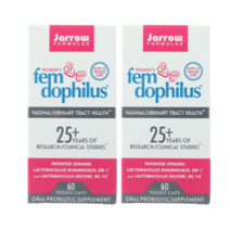 자로우 펨도피러스 여성용 질유산균 50억 프로바이오틱스 60정 2개 약 4개월분, 상품선택