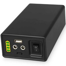 블랙박스 보조배터리 차량용 블박 보조 밧데리 12V, 무선 충전 없이 12V5V(18800mah)