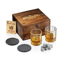 Mixology & Craft 믹솔로지 크래프트 글라스 위스키 스톤 남성 집들이 선물 세트