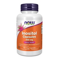 나우푸드 미국산 이노시톨 바티민B 복합제 500mg 100식물성캡슐, 1개, 기본