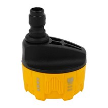 고압세척기61 조절 가능 노즐 1/4inch 3000psi 고압 무선 세탁기 클리너 워터 건 부품 장목 자동차 세제, 02 Yellow