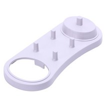 필립스 호환 전동 칫솔 충전기 브라운 구강 b 교체 전원 공급 장치 유도 충전 홀더, 01 White