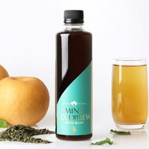 티바인 티백보다 진한 고농축 페어민트 배즙 원액 액상 티 400ml 세트 가능, 3병