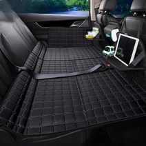 1톤트럭 평판시트 SUV 화물차 뒷좌석 침대 평탄화 접이식, 극두사각심플라이스2장+헤드가드+다리