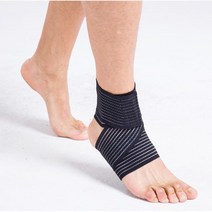 발목 손목 인대 족저근막염 보호대 밴드 발목밴드, 블랙 1P