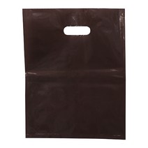 튼튼한 링백 무지 브라운 비닐 쇼핑백 (50장), (50 x 60)