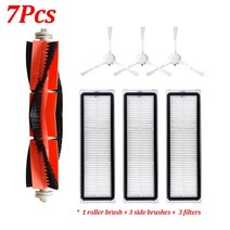 가전제품 악세사리 청소용품 Hepa 필터 Xiao mi Mi jia 1C 2C STYTJ01ZHM / Dreame F9 / Mi 로봇 진공 청소기 롤러 브러시 액세서리 예비 부품 키트, XM391