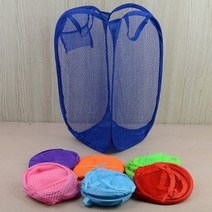 기숙사빨래바구니 빨래분류 캠핑햄퍼 아기 런드리백 재활용바구니 대용량 수건통 양말, 화이트