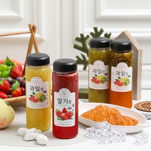 농부가 직접 만든 수제 과일청 5종 (딸기/패션후르츠/자몽/레몬), 딸기청 1kg
