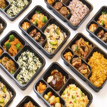 로로딜리 양많은 고기폭탄 단백질 배부른 도시락 5종, 돼지불고기&미니돈까스, 1개