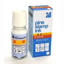 에스엠프린팅 PINE 속건(불변)잉크 흰색 50ml 금속 플라스틱 유리 고무 나무 비닐 리필잉크