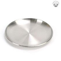 남가커머스 스텐 원형접시 40cm 캠핑 무광 혼족혼밥접시 업소용 그릇 04956-50964ea, namgac 본상품선택, namgac 본상품선택