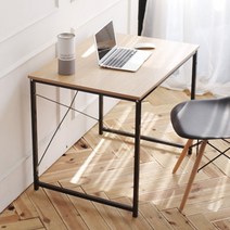 1인용 컴퓨터 책상 일인용 고등학생 책상겸테이블 80cm, 블랙