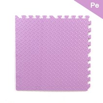 보온재 스포츠 보호 리프 그레인 바닥 매트 개 요가 피트니스 미끄럼 방지 접합 러그 두꺼운, Purple+8pcs