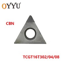 저렴한 OYYU-다이아몬드 질화붕소 TCGT16T3 CBN 16T302 선반 커터 터닝 도구, 01 TCGT16T302_01 1pcs