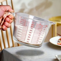 다용도 계량컵 내열유리 홈 카페 쿠킹 베이킹 350ml, 본상품선택