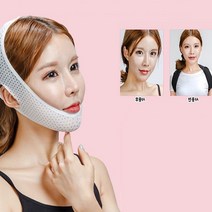 얼굴라인관리 얼굴밴드 브이라인 페이스밴드, 옐로우