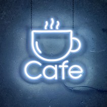 LED오성 오픈 카페 간판 대형 OPEN LED 네온보드 LED 네온사인 영업중 아크릴, 9.네온 Cafe
