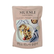 피코크 렌틸 & 퀴노아 뮤즐리 통 곡물 400g