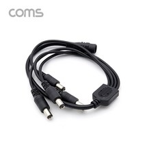 쇼핑테크/ Coms DC 전원 분배기 4 1(F) to 4M) 40cm, 상세내용표시