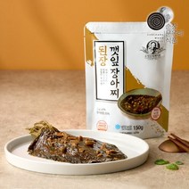 국내산 순창문옥례식품 된장깻잎 장아찌 150g 파우치, 없음