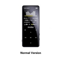 블루투스 5 0 무 MP3 음악 플레이어 FM 전자책 레코더 MP4 비디오 내장 16 GB 하이파이 휴대용 오디오 워크맨 new, Normal Version_64GB