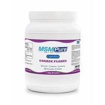 Kala Health 칼라헬스 MSM 분말 1kg(35.2oz) Pure Coarse Flakes Powder, 1개, 1kg