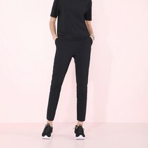 아키클래식 여름을 위한 슬랙스 [트리코트 에어쿨러 조거 슬랙스 BLACK 블랙] 가볍고 시원한 바지 (남여공용) / AK707AJAU30223