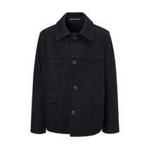 22FW [BEST][LONDON TRADITION] 네이비 단색 울 숏코트 RACO2FLT1N2