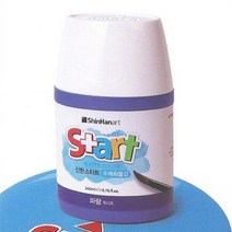 기타 바보사랑[우리아트]신한 스타트 수채화물감200ml 15색 낱색, 보라
