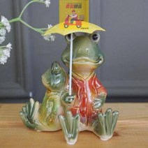 개구리_앉은_쓴_우산 A192, 상세페이지 참조
