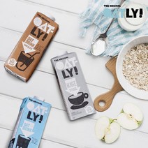 오틀리 [오틀리] 귀리우유 1L x 2팩, 오리지널 1L + 초코 1L, 상세 설명 참조