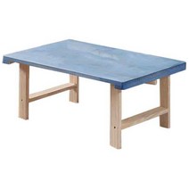 보네르스토리 미송접이식테이블특대형, 블루