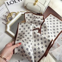 봄버전 올 매치 여성 스카프 실크 손 느낌 양면 인쇄 섹션 15x150cm, 37 39