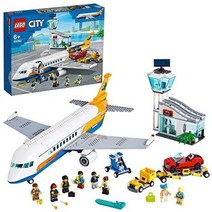 레고 (lego) 시티 승객 에어 플레인 터미널 트럭 조립 세트 6 세 이상 장난감 60262, 단품