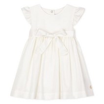 PETIT BATEAU [빠른배송] 베이비 숏슬리브 벨티드 원피스