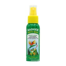 Badger 안티 버그 스프레이 여행용 미니 사이즈 79.85 ml, 79.85ml, 1개