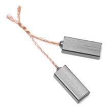 다크 그레이/골드 톤 카본 브러쉬 와이어 리드 발전기 10 개 일반 전기 모터 브러시 교체 로터리 핸드 툴, 한개옵션0