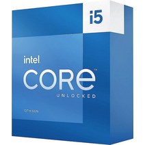 인텔 Intel Core i5-13600K (최신 세대) 데스크탑 프로세서 14 코어 (6 P-코어 + 8 E-코어) 통합 그래픽 - 언락 115554
