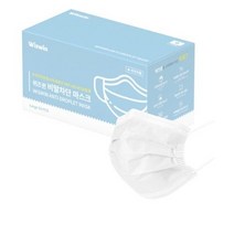 위즈윈 비말차단 덴탈마스크 흰색 KFAD, 50개입, 2개
