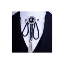 남성패션 볼로타이 루프 로프 타이슬링 스트링 웨스턴