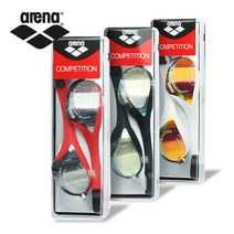 브랜드없음 아레나 코브라 선수용 수경(ARAAG18) AGL-180M 물안경, 화이트