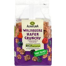 알나투라 귀리 크런치 베리 딸기 375g 3팩 Bio Hafer Crunchy Waldbeere