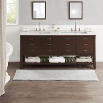 해외 Madison Park Signature Splendor 양면 100% 면 터프트 욕실 러그-3000 GSM 호텔 품질 럭셔리 플러시 하이 파일 매트 흡수성 빠른 건조 샤, Natural