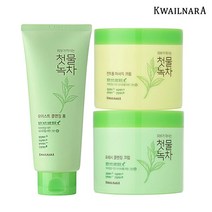 첫물녹차 클렌징크림 마사지크림 클렌징폼 2개구성 택, 클렌징크림+마사지크림