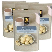 바이런베이쿠키 호주 Byron Bay Cookies Cookies 마카다미아 쇼트브레드 쿠키 100g, 4팩